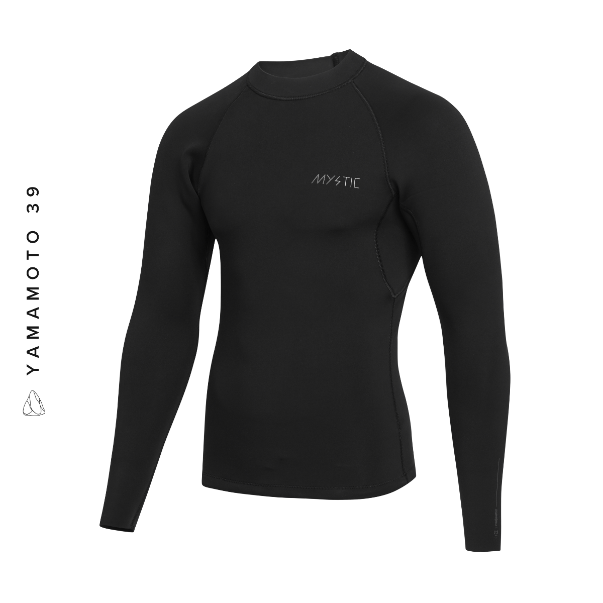 Majestic Surf Top L/S 2mm - Black - 2025