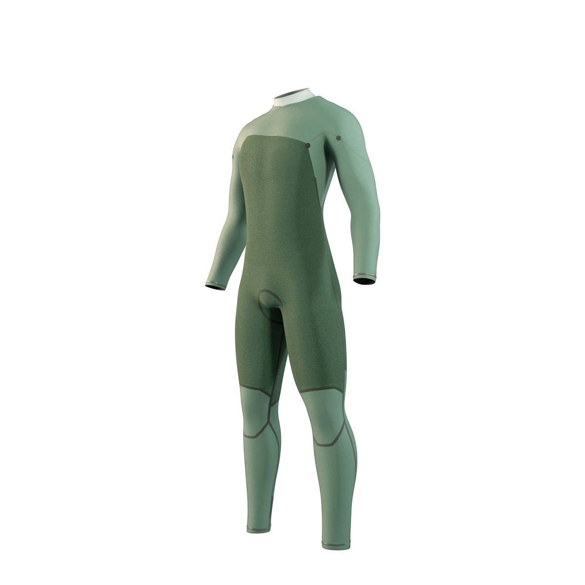 Motion Fullsuit 4/3mm FrontZip - Truffle - 2026