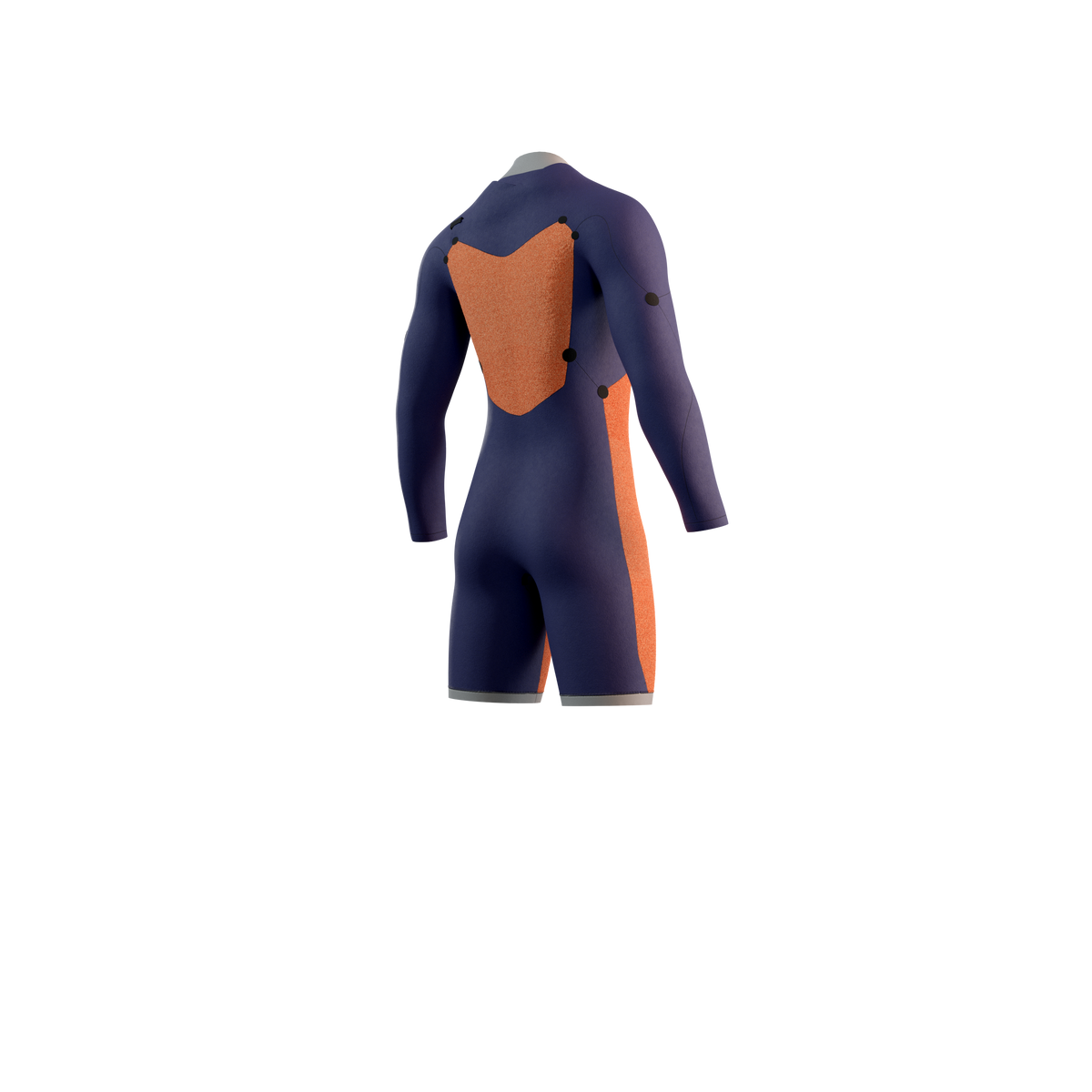 Star Longarm Shorty 3/2mm Fzip - Navy - 2026