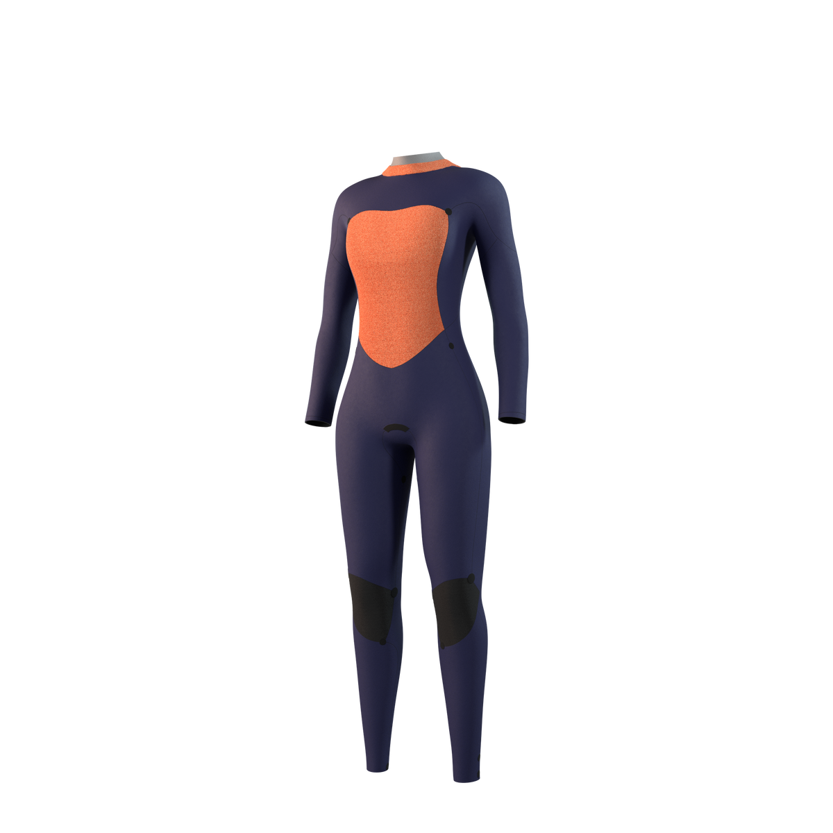 Star Fullsuit 3/2mm Bzip Women - Black - 2027