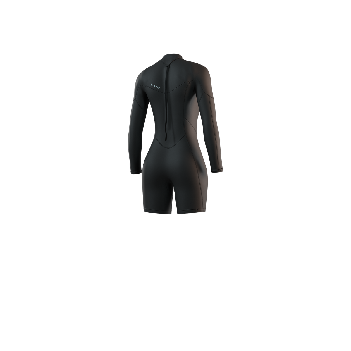 Brand Longarm Shorty 3/2mm Bzip Flatlock Women - Black - 2027