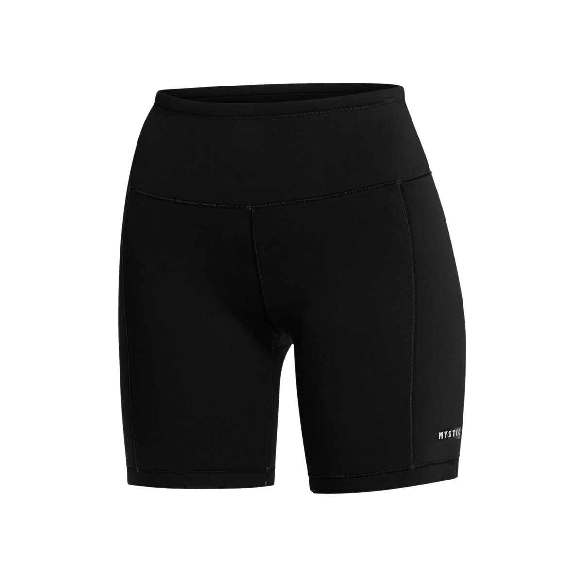 Lunar Neoprene Biker Shorts Women - Black - 2027