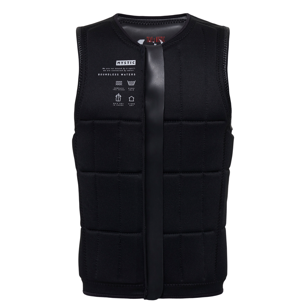 Anarchy Impact Vest Fzip Wake - Black - 2027