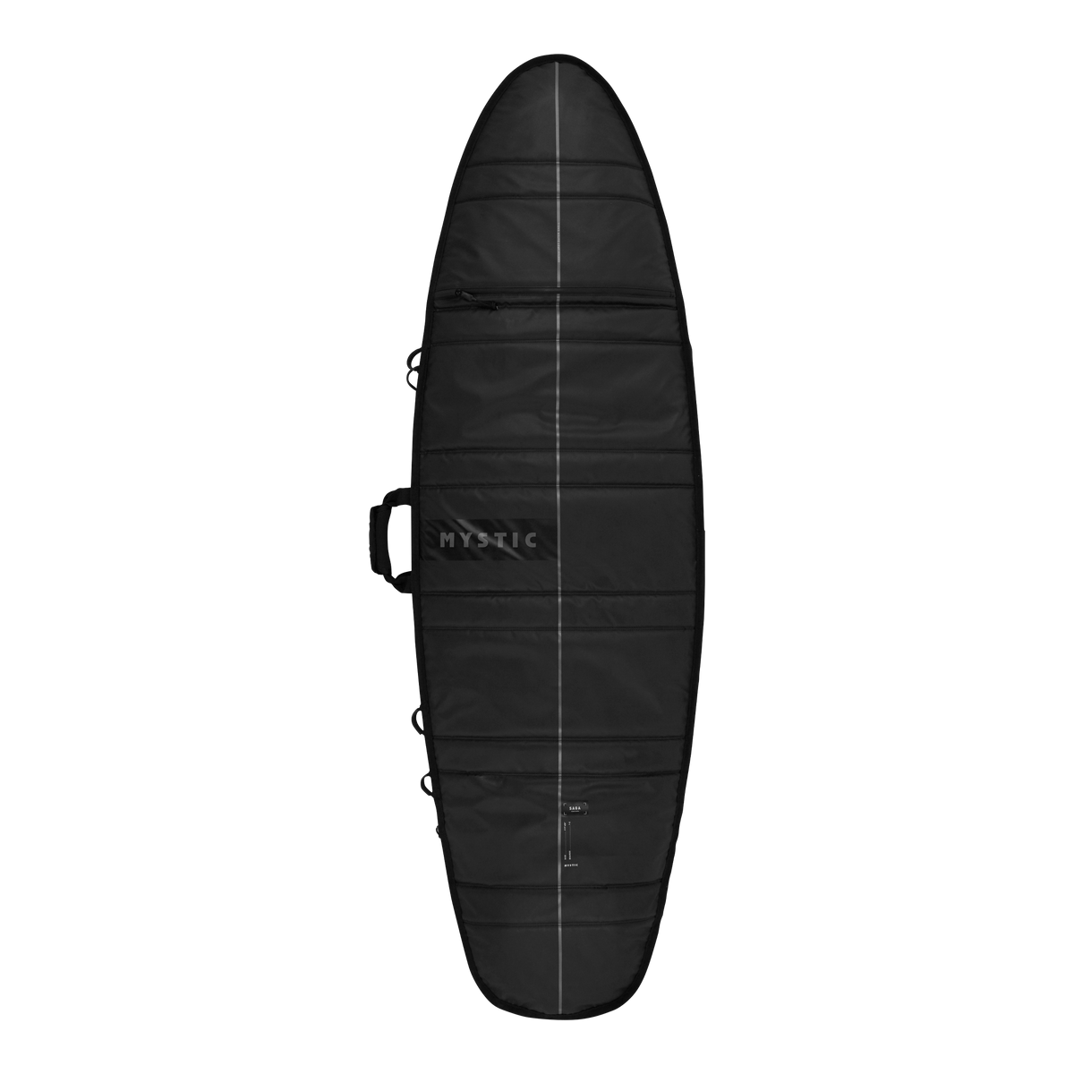 Saga Surf Boardbag - Black - 2027