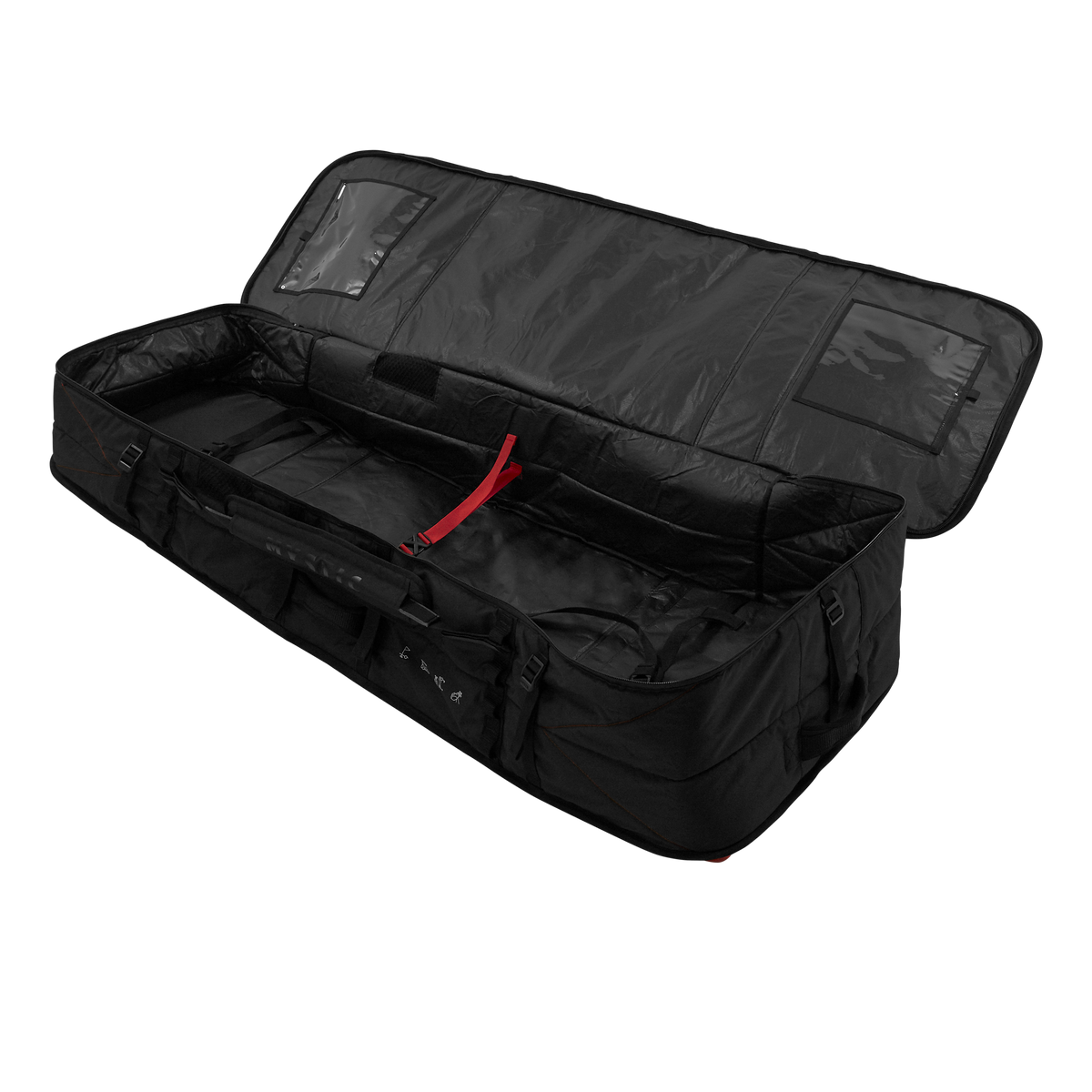 Saga Golfbag Boardbag - Black - 2027