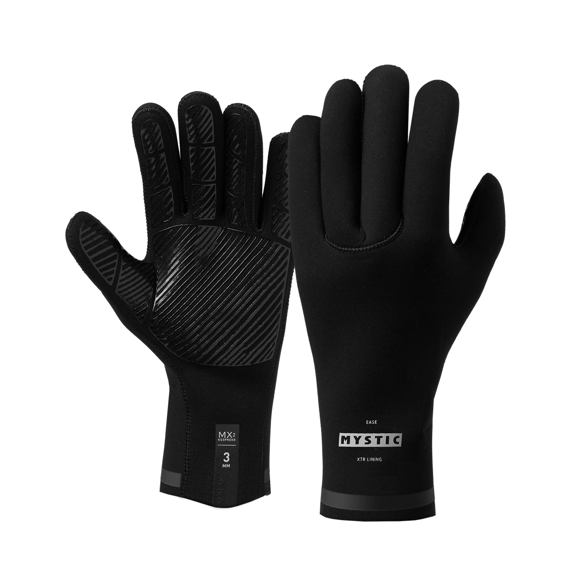Crest Glove 1.5mm 5Finger - Black - 2027