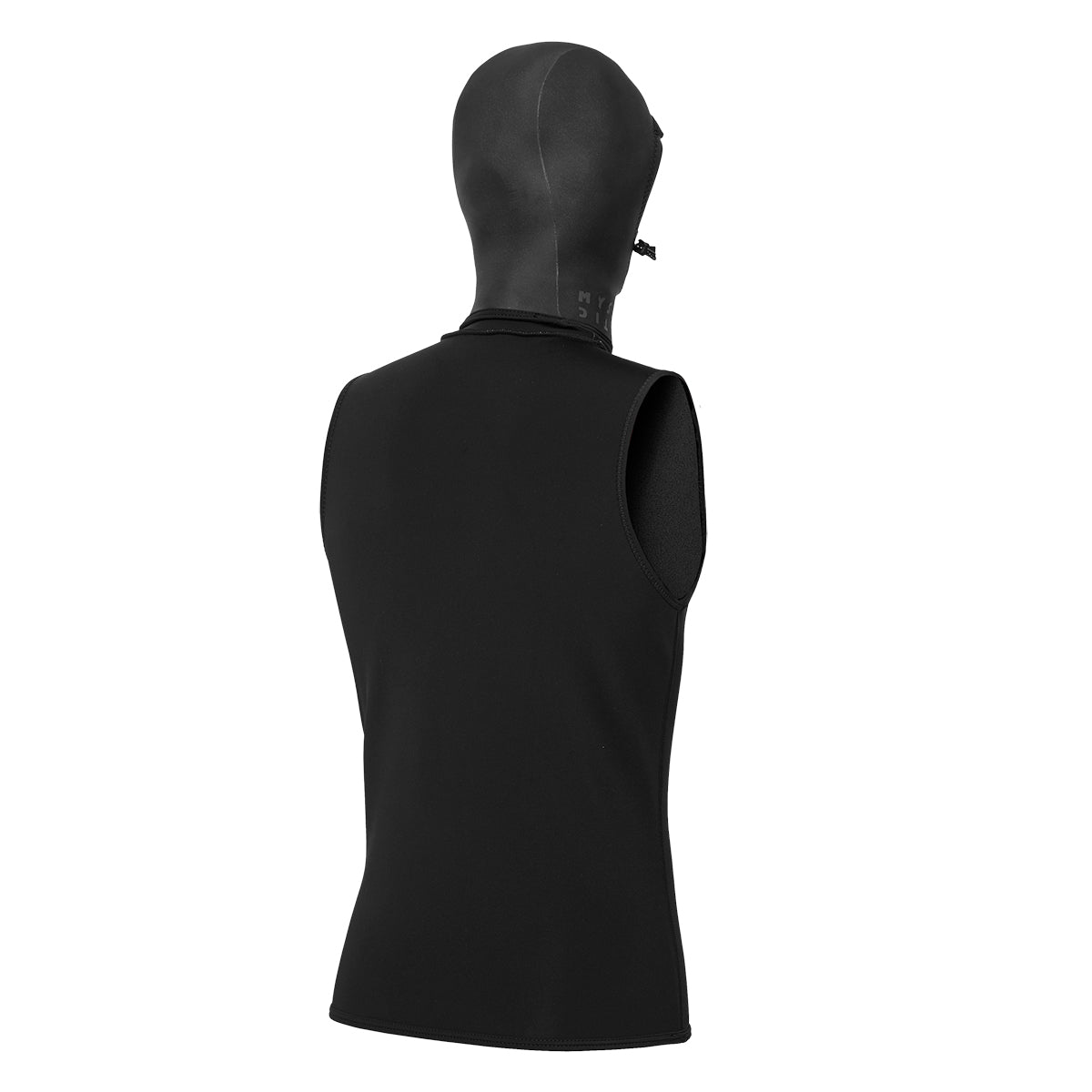 Neoprene Top with hood 3/2mm - Black - 2027