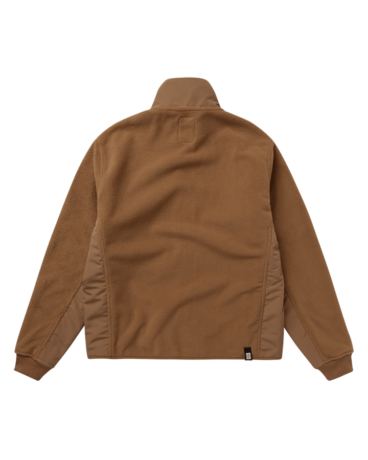 DTS Fleece Zip Thru Sweat - Slate Brown - 2027