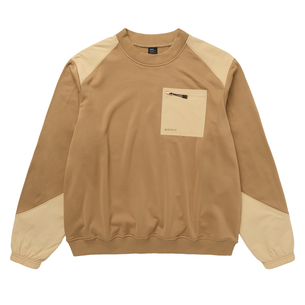 Conflux Crew Sweat - Slate Brown - 2026