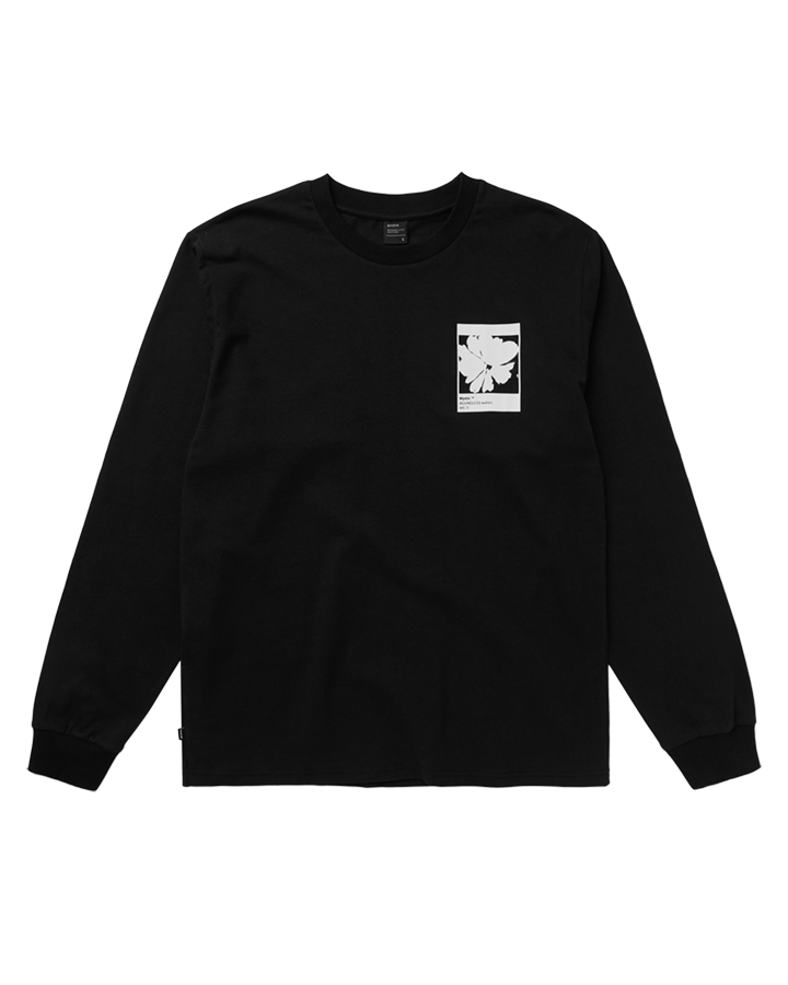 Heartsease L/S Tee - Black - 2026