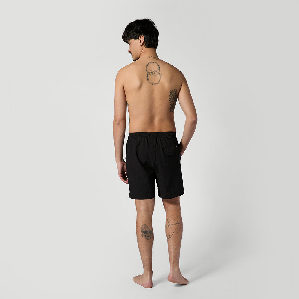Brand Swimshort - Black - 2027