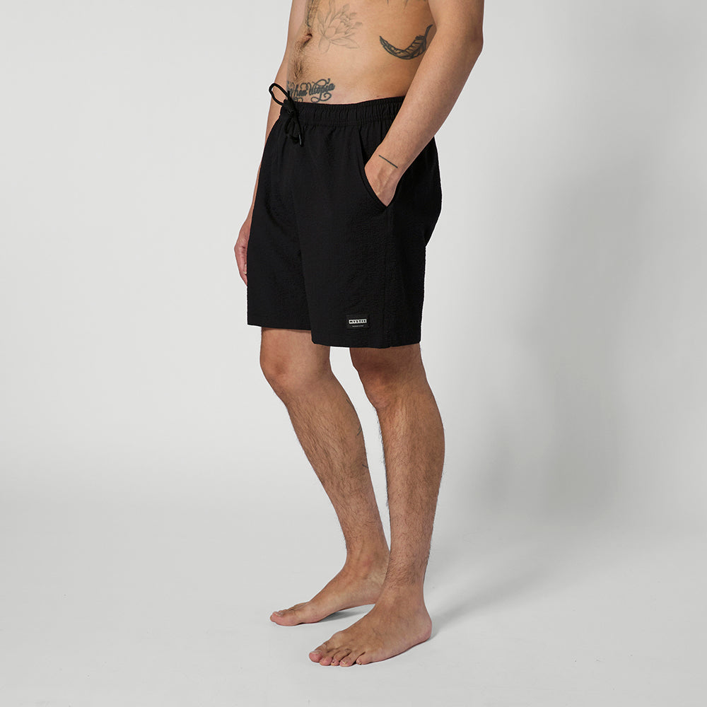 Brand Swimshort - Black - 2027
