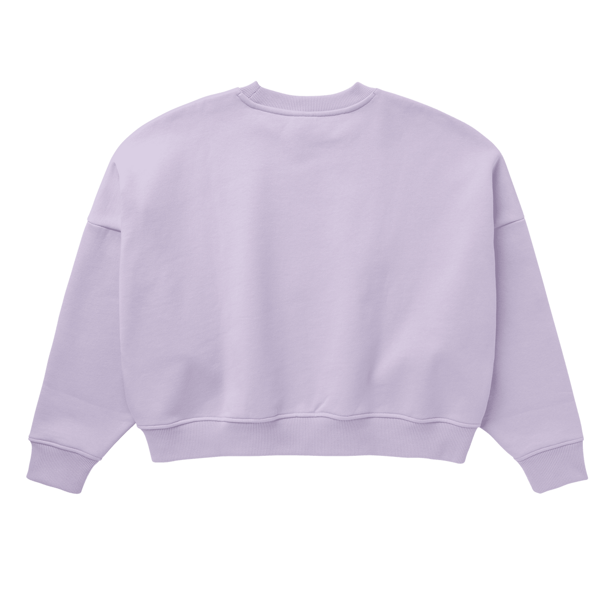 Dropped Shoulder Crew Sweat Women - Lilac - 2025