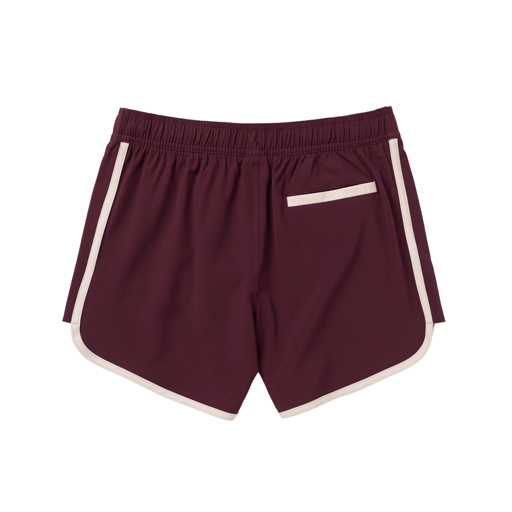 Tora Boardshort Women - Oxblood Red - 2026