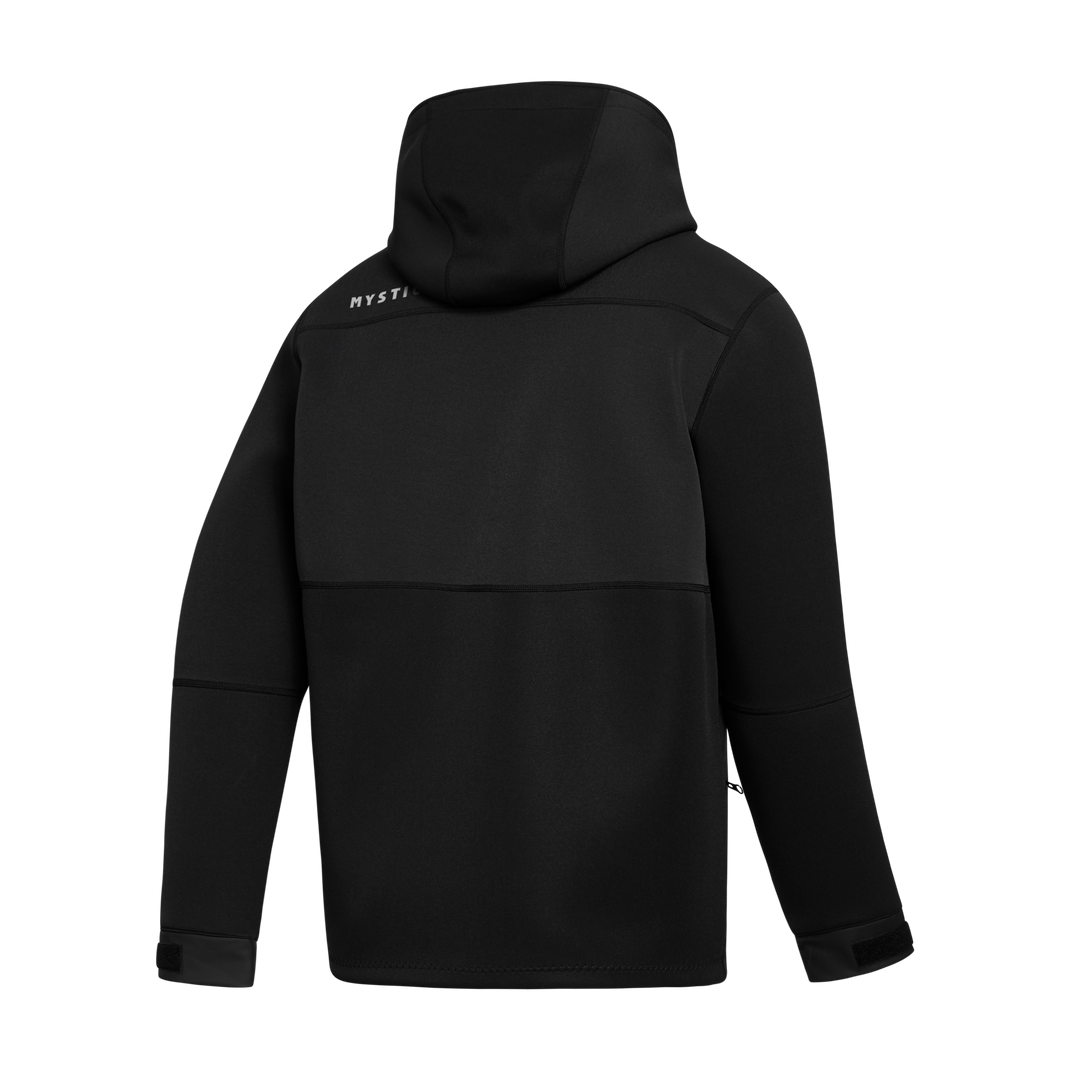 Mystic Fulmar Neoprene Hoodie 3/2mm Black 2024 image 1