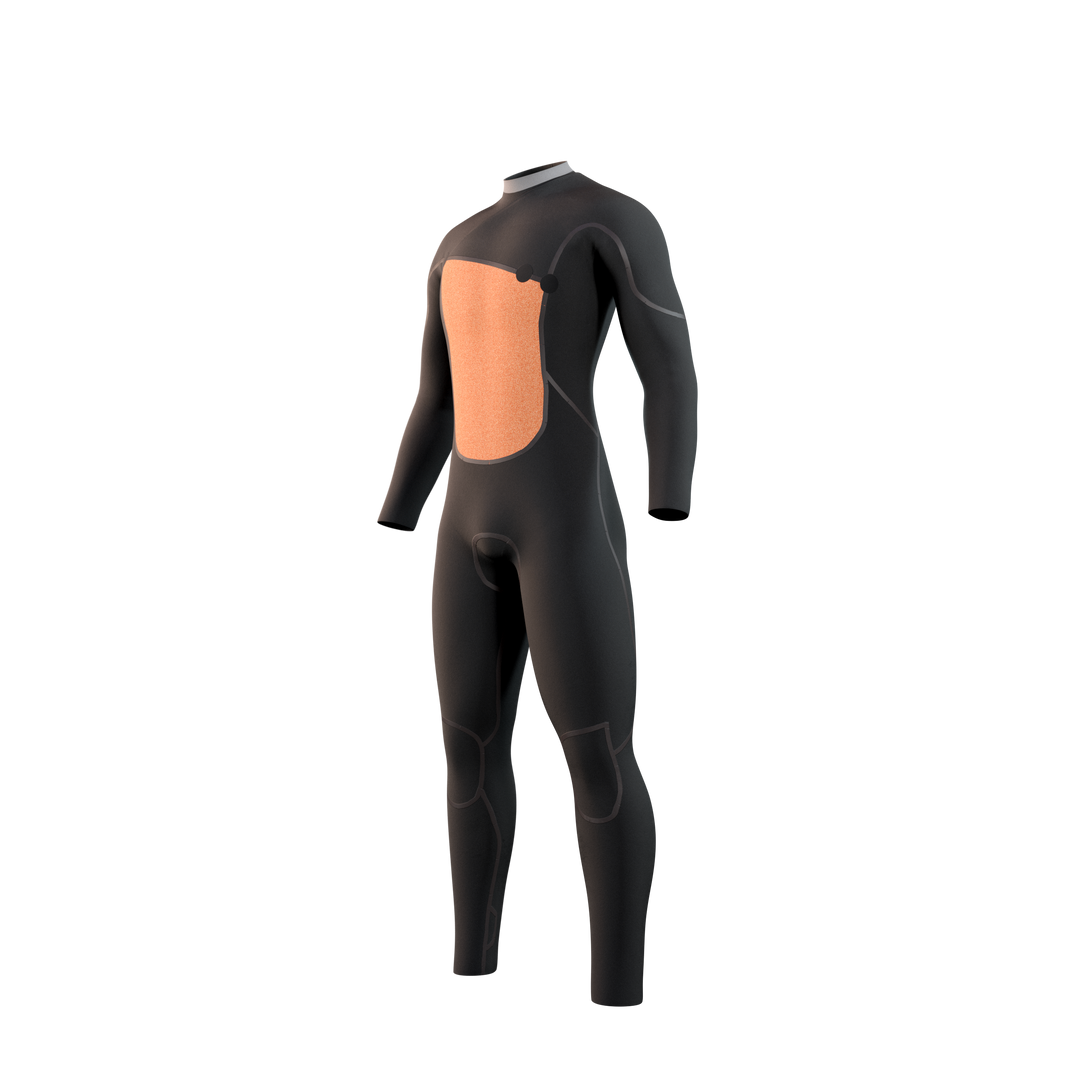 Mystic The One Fullsuit 3/2mm Zipfree Wetsuit Black 2024 image 2