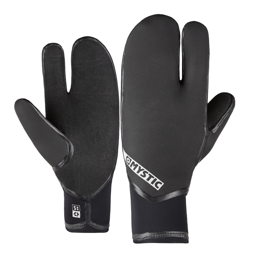 Mystic Supreme Glove 5mm Lobster 2022 Black image 0