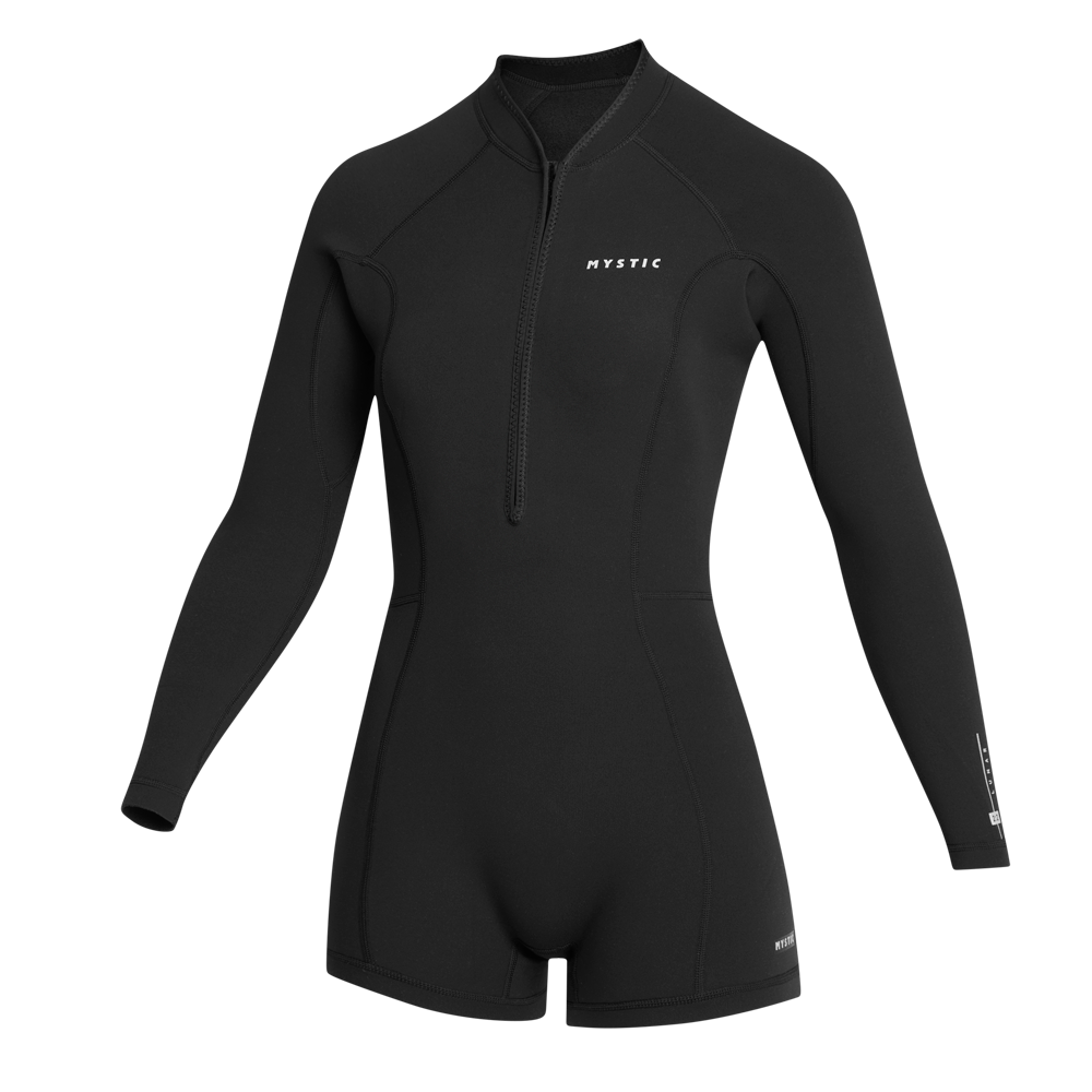 Lunar Longarm Shorty 2/2mm Fzip Women - Black - 2027