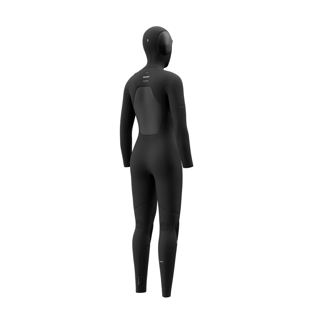 Gem Fullsuit 6/4/3mm Hooded Fzip - Black - 2027