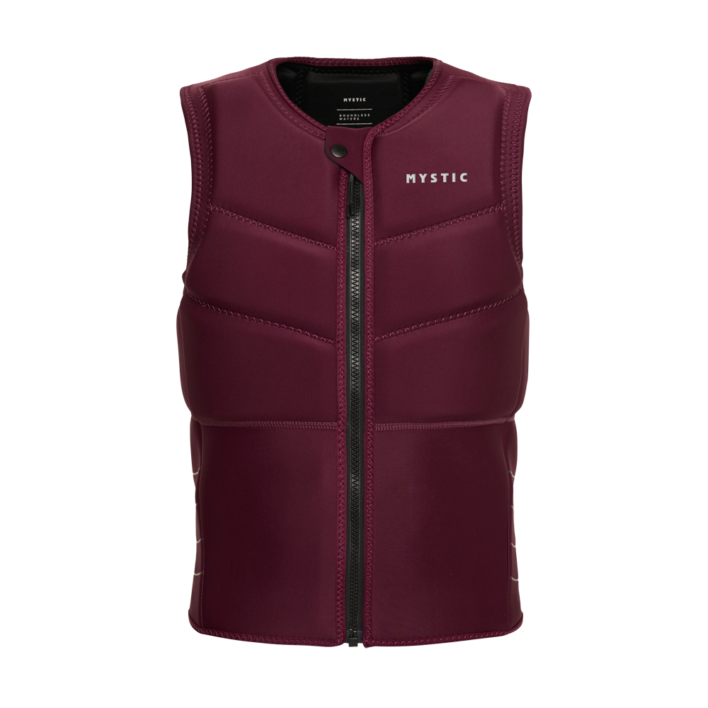 Star Impact Vest Fzip - Oxblood Red - 2027