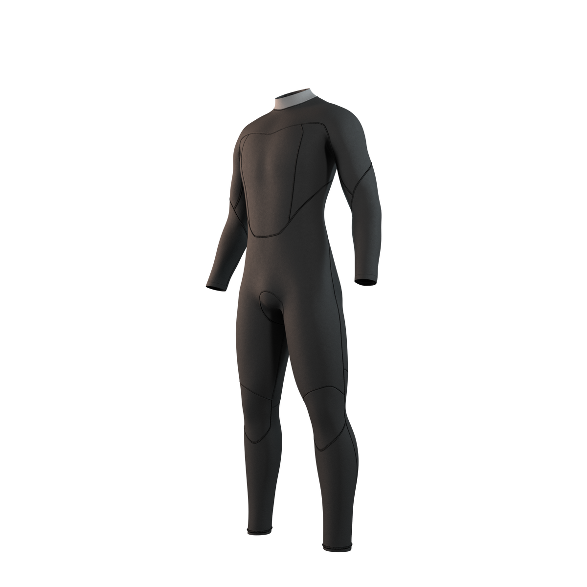 Brand Fullsuit 3/2mm Bzip Flatlock - Black - 2027