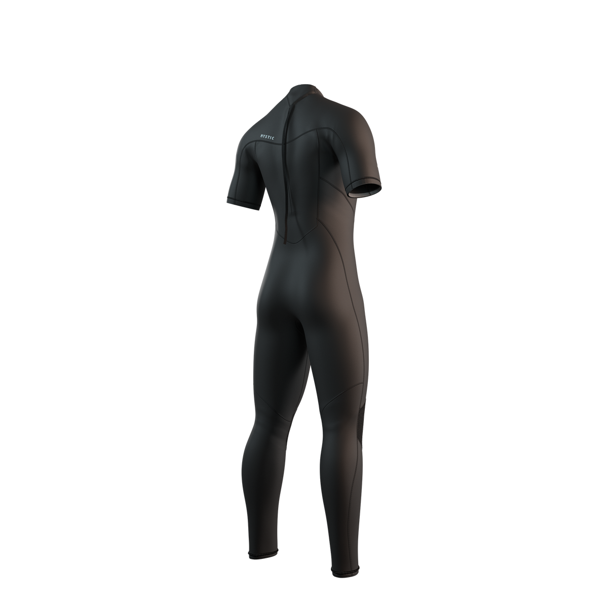 Brand Shortarm 3/2mm Bzip Flatlock - Black - 2027