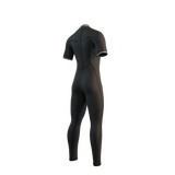 Brand Shortarm 3/2mm Bzip Flatlock - Black - 2027