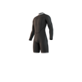 Brand Longarm Shorty 3/2mm Bzip Flatlock - Black - 2027