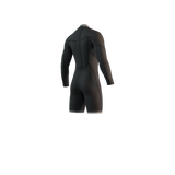 Brand Longarm Shorty 3/2mm Bzip Flatlock - Black - 2027