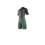 Brand Shorty 3/2mm Bzip Flatlock - Dark Olive - 2027