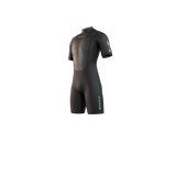 Brand Shorty 3/2mm Bzip Flatlock - Black - 2027