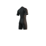 Brand Shorty 3/2mm Bzip Flatlock - Black / Blue - 2027