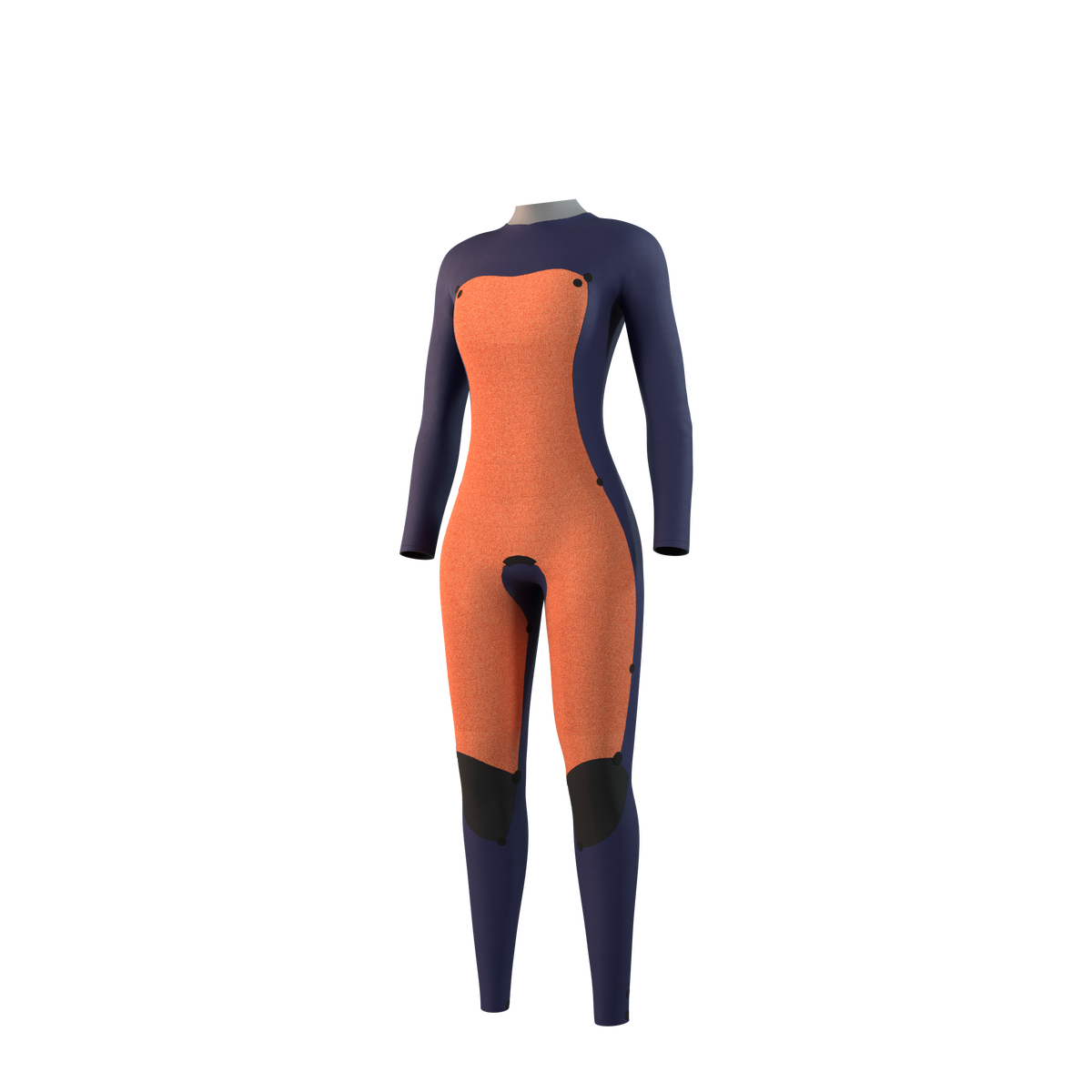 Star Fullsuit 5/3mm Double FrontZip Women - Black - 2026