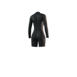 Brand Longarm Shorty 3/2mm Bzip Flatlock Women - Black - 2027