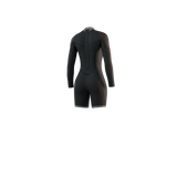 Brand Longarm Shorty 3/2mm Bzip Flatlock Women - Black - 2027