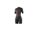 Brand Shorty 3/2mm Bzip Flatlock Women - Black - 2027