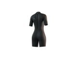 Brand Shorty 3/2mm Bzip Flatlock Women - Black - 2027