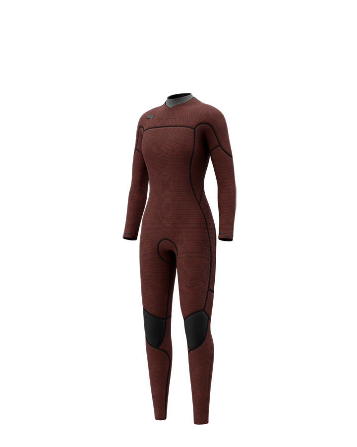 Jayde Fullsuit 5/3mm Double Fzip Women - Black - 2027