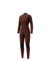 Jayde Fullsuit 4/3mm Double Fzip Women - Black - 2027