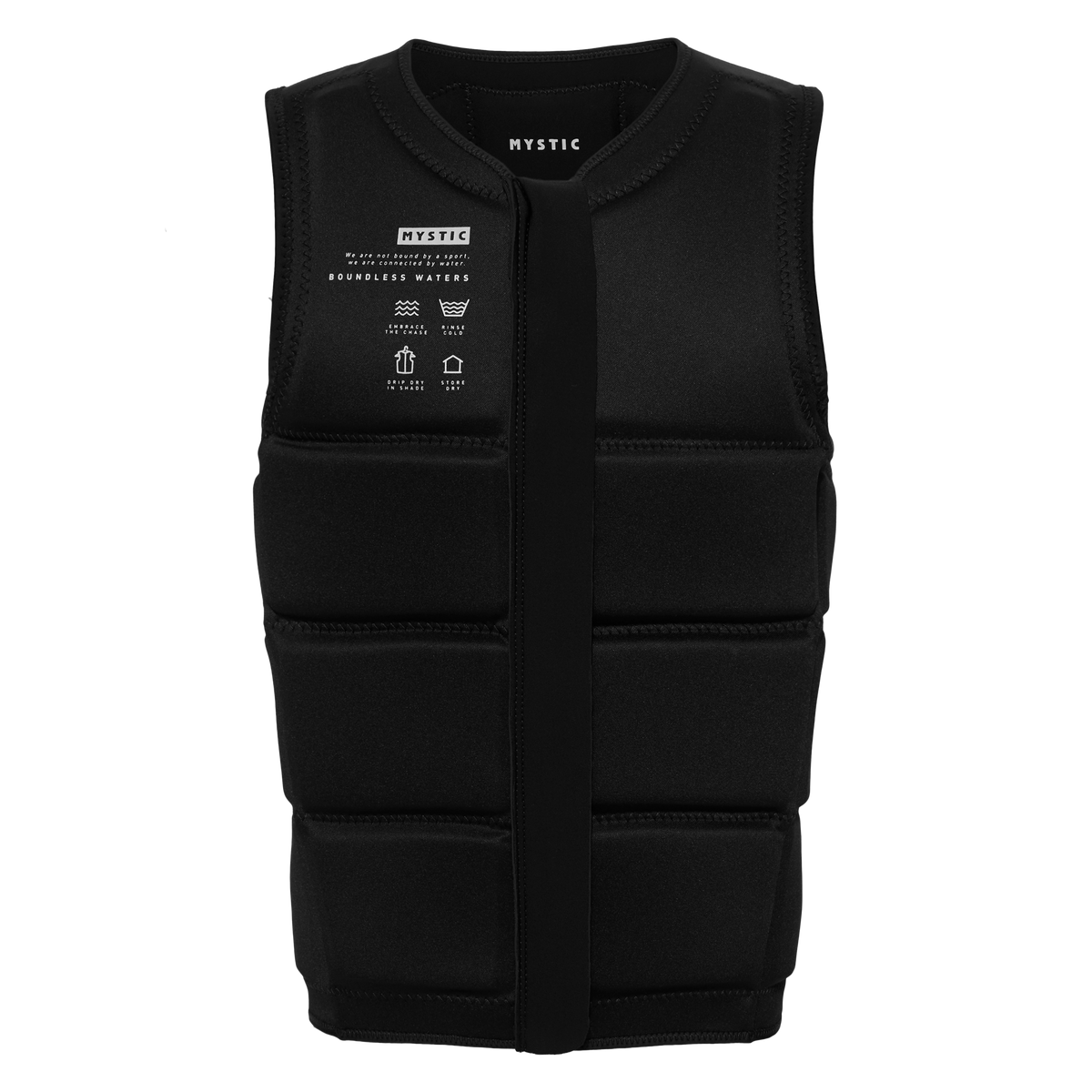 Star Impact Vest Fzip Wake - Black - 2027