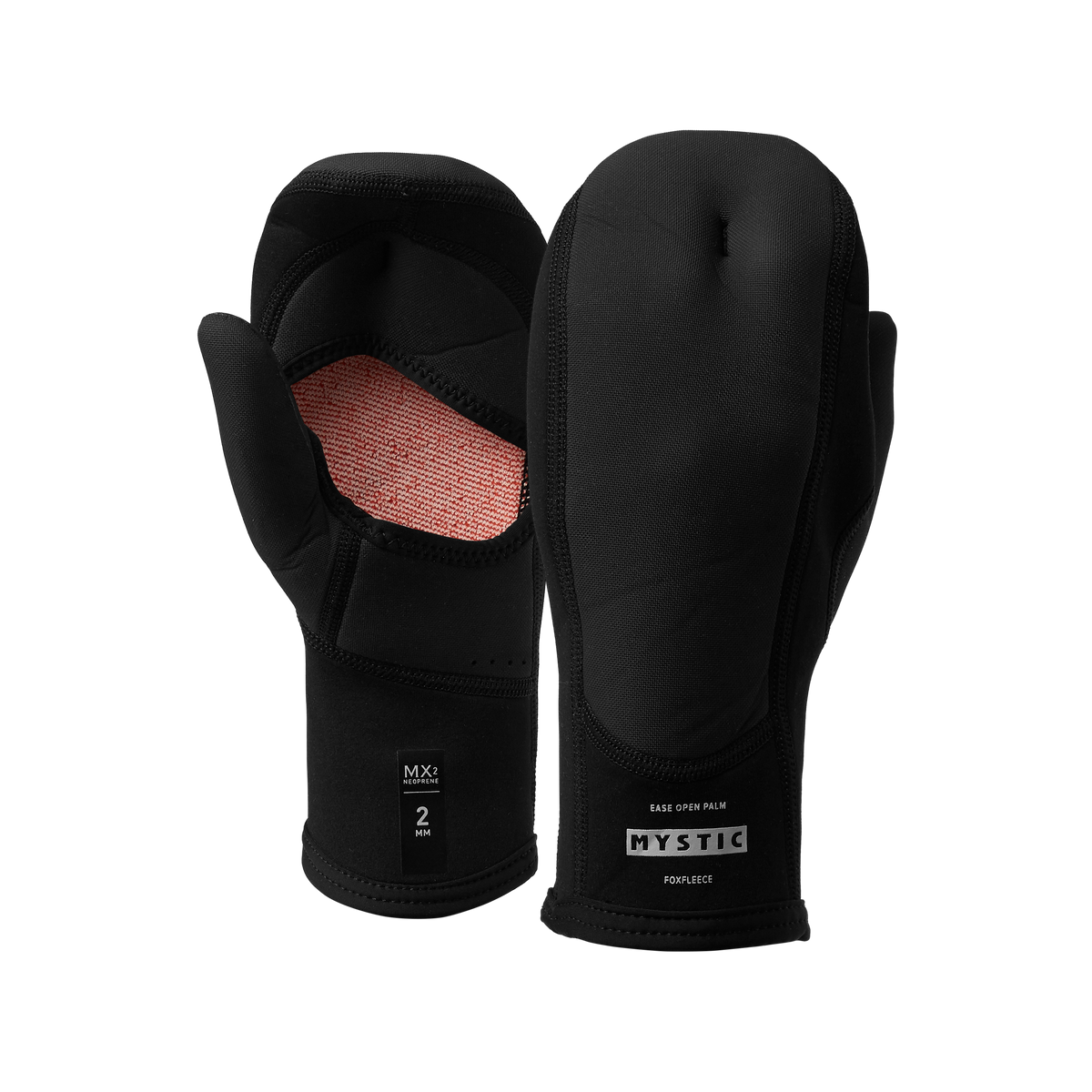 Ease Glove 2mm Open Palm - Black - 2027