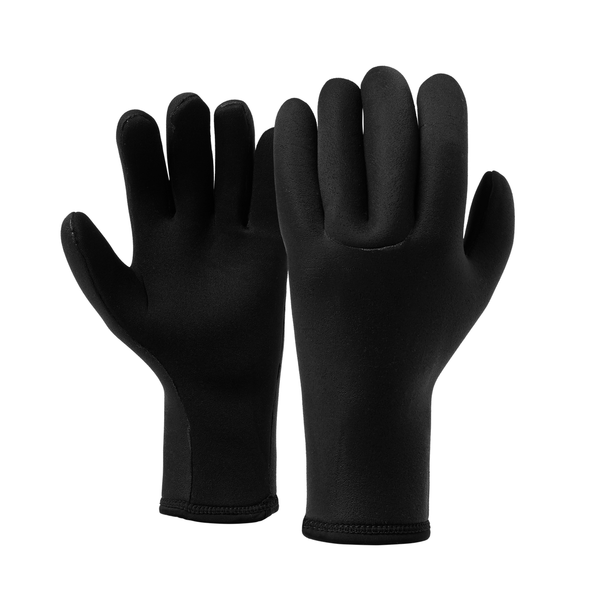 Crest Glove 1.5mm 5Finger - Black - 2027