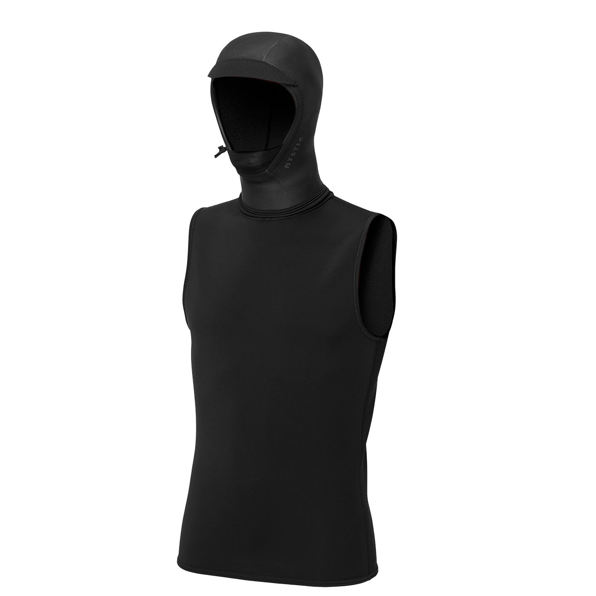 Neoprene Top with hood 3/2mm - Black - 2027