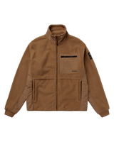 DTS Fleece Zip Thru Sweat - Slate Brown - 2027