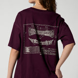 Concept SB1 Tee - Oxblood Red - 2026