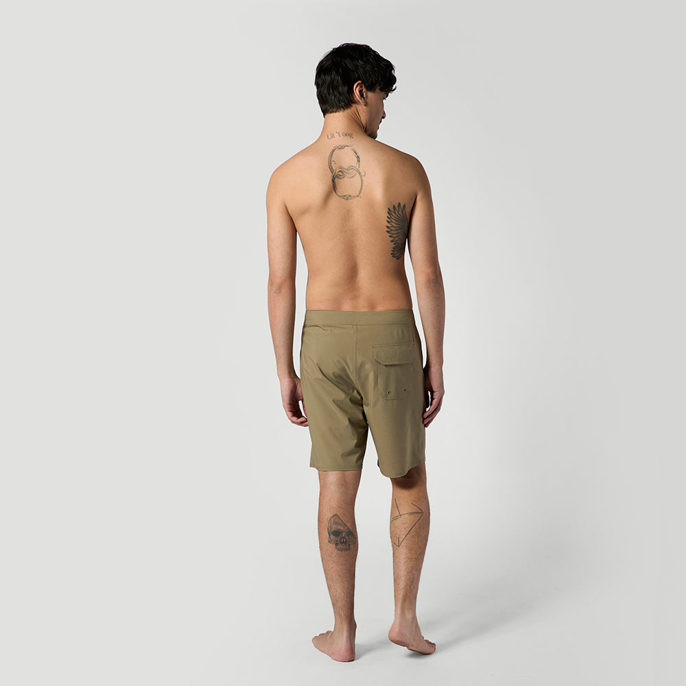 Brand Boardshort - Olive Green - 2026