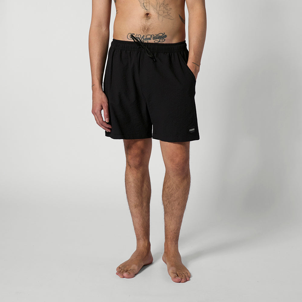 Brand Swimshort - Black - 2027