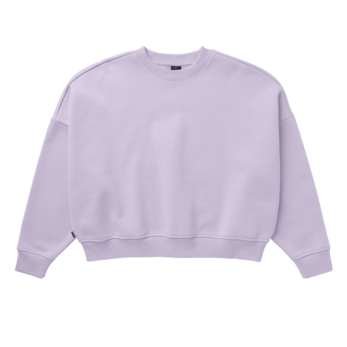 Dropped Shoulder Crew Sweat Women - Lilac - 2025