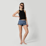 Layla Boardshort Women - Tidal Blue - 2026