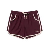 Tora Boardshort Women - Oxblood Red - 2026